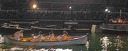 depart de la course de rame languedocienne