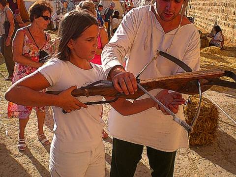 Tir  l'arbalette, Aigues mortes