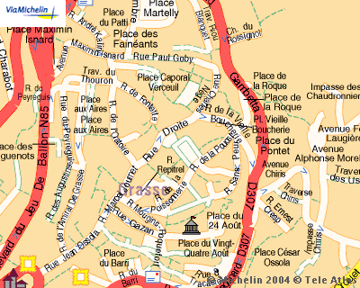Plan de Grasse